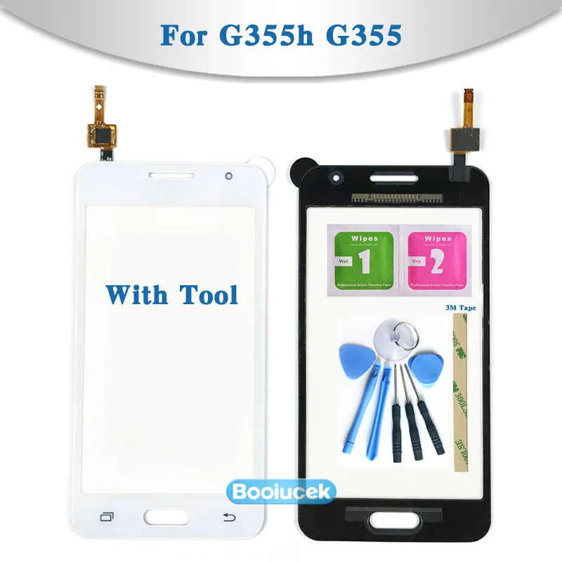 

4.5" For Samsung Galaxy DUOS Core 2 II SM-G355H G355H G355 G355M Touch Screen Digitizer Sensor Outer Glass Lens Panel