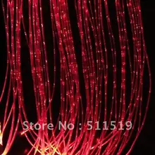 PMMA волоконно-оптические световые шторы с 60 шт. боковое свечение мерцающий кабель длиной 1 м+ 16 Вт светодиодный световой двигатель с пультом дистанционного управления