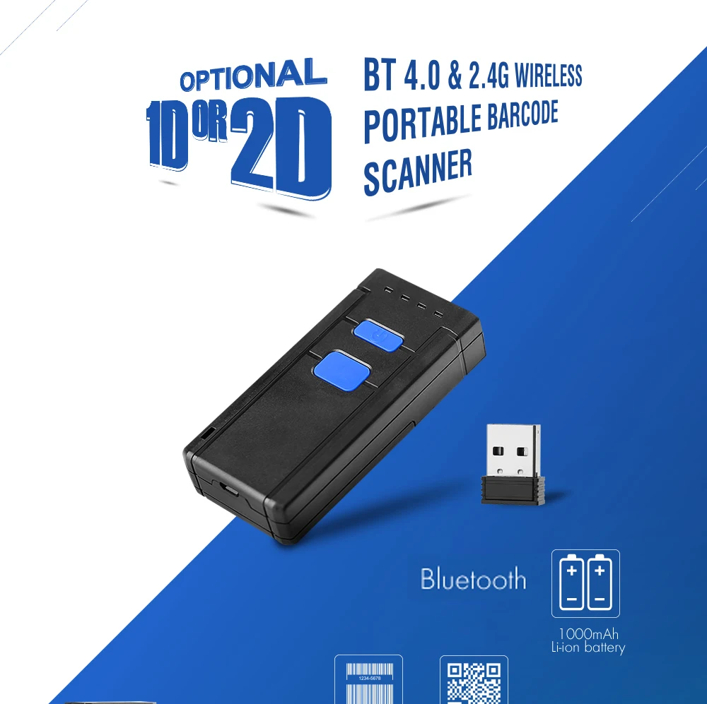 ISSYZONEPOS MNS011 بلوتوث صغير ماسحة لنظام أندرويد فون iOS 1D ماسح مزود بتقنية البلوتوث USB لاسلكية جهاز قراءة الباركود بالليزر ISSYZONEPOS MNS011 بلوتوث صغير ماسحة لنظام أندرويد فون iOS 1D ماسح مزود بتقنية البلوتوث USB لاسلكية جهاز قراءة الباركود بالليزر