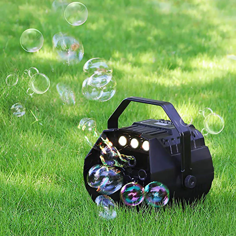 

Creative LED Lamp Romantic Stage Lights Bubble Machine Great For Wedding Birthday Parties Festivals Stage Lighting Effect Lamp