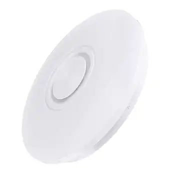 

36W Rgb Flush Mount Round Starlight Music Led Ceiling Light Lamp With Bluetooth Speaker, Dimmable Color Changing Light Fixture