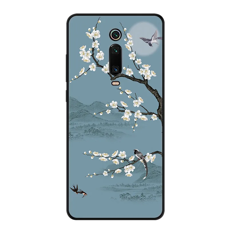 For Xiaomi Mi 9T Case Mi 9T Pro Cartoon Printed Soft Black Bumper Silicone TPU Cover For Xiaomi Mi 9T Pro mi9T 9 T Phone Cover - Цвет: 18