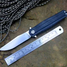 CH3505G10 складной нож D2 лезвие шарикоподшипник шайба G10 Ручка Открытый Отдых Охота карманный нож EDC инструменты черный или нефрит