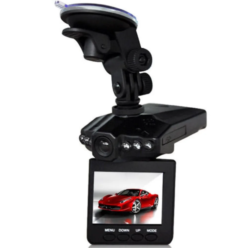 

2.5" LCD Screen 6 LED Night Vision Vehicle Car Detector camera Recorder 120 Degree Wide View Angle HD Car DVR