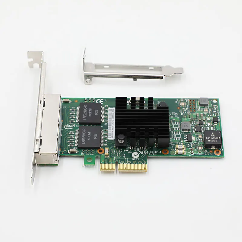 I350-T4V2 4-Порты и разъёмы Gigabit Ethernet PCI-Express X4 я н т е л I350AM4 адаптером сервера сетевой карты