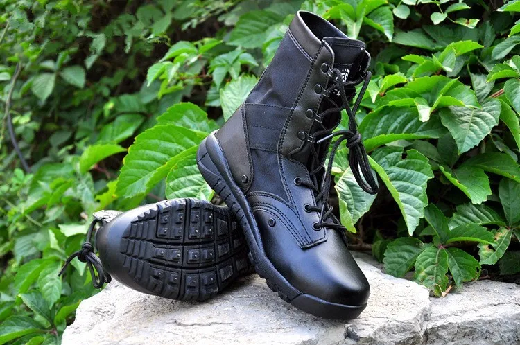 

Hot Outdoor Hiking Shoes Desert Professional Military Tactical Boots Waterproof Breathable Wearable Combat Army Boots Men Women