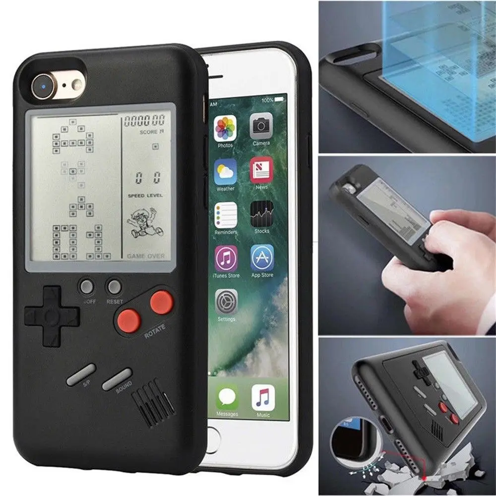 Good Guality Game Boy Player Fun Phone Case Back Cover For iPhone 6 6S 7 8 Plus X New | Мобильные телефоны и аксессуары