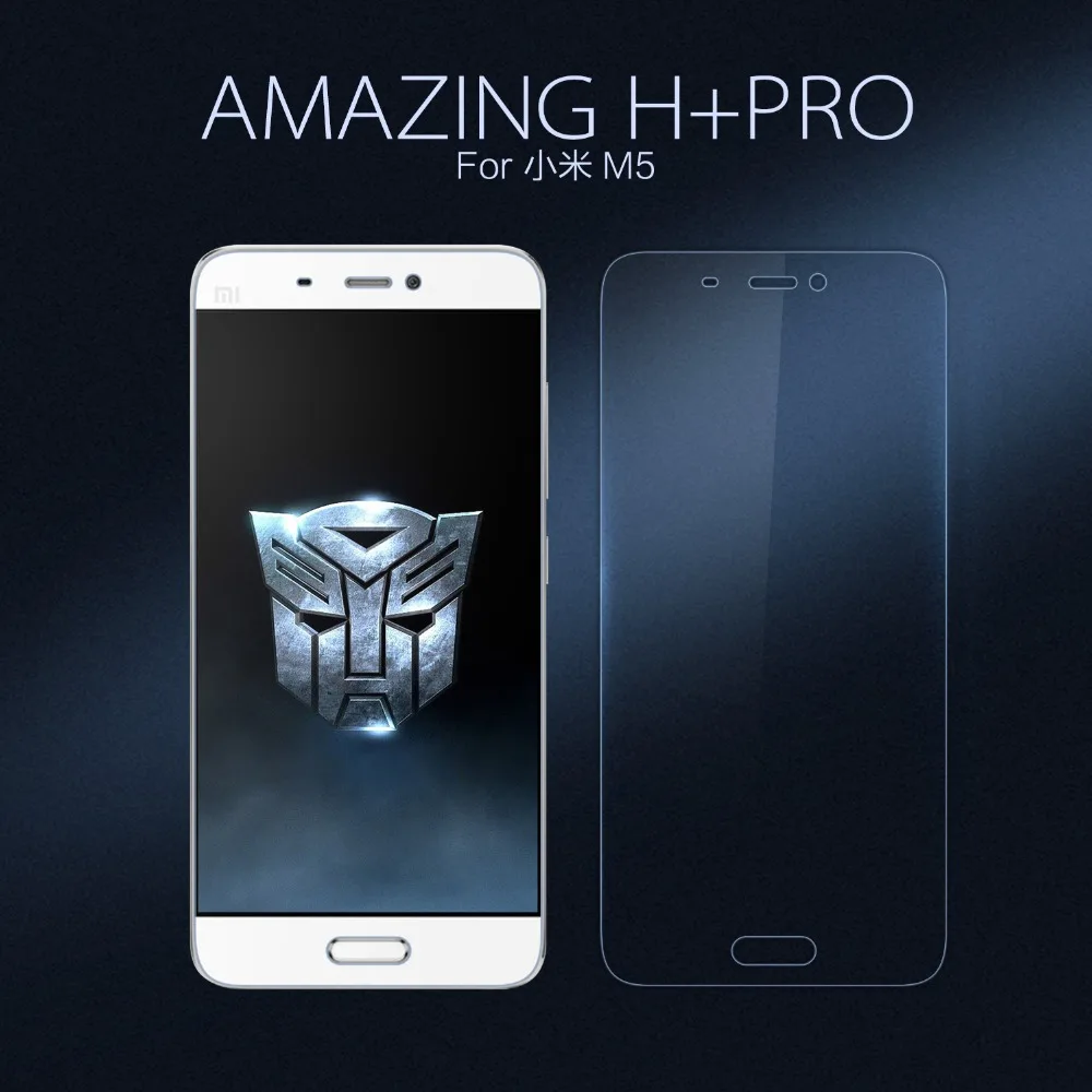 For Xiaomi mi5 mi 5 NILLKIN Amazing H+Pro Round Edge Anti-Explosion Tempered Glass Screen Protector Flim For Xiaomi mi5 mi 5 m5 a-mobile-mi