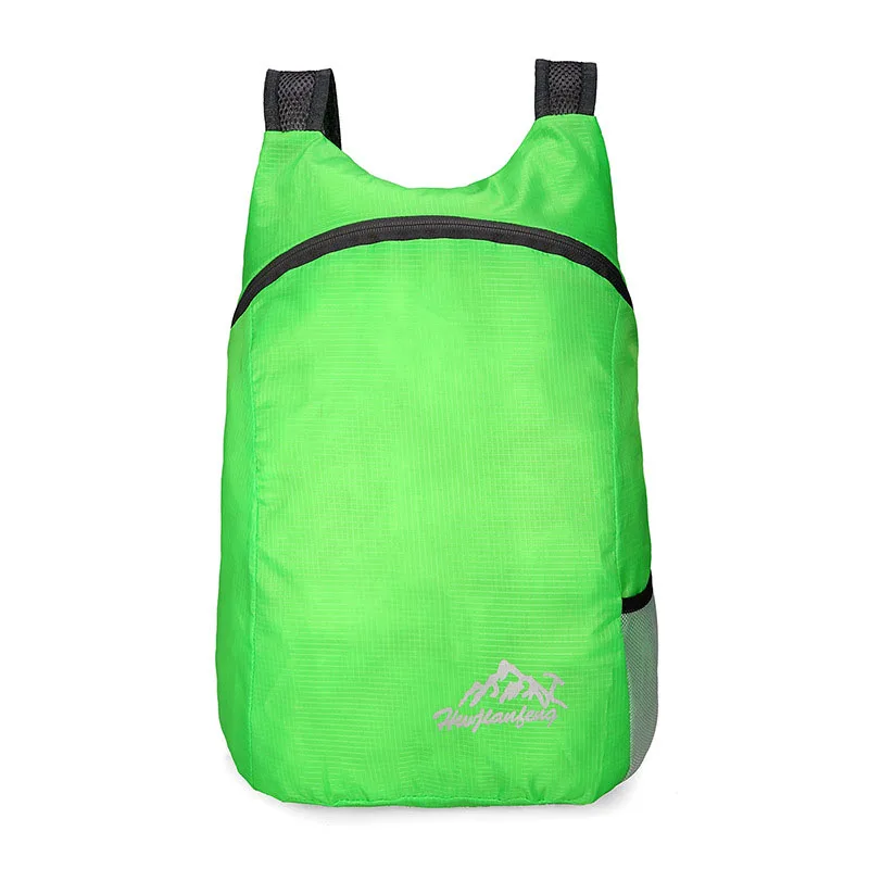 

Ultralight Packable Backpack Foldable Waterproof Travel Bag Optional color Outdoor Carrier Hiking Daypack 30*14*41cm