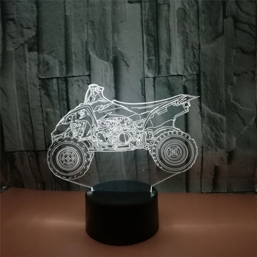motorcycle 3D night light (7)
