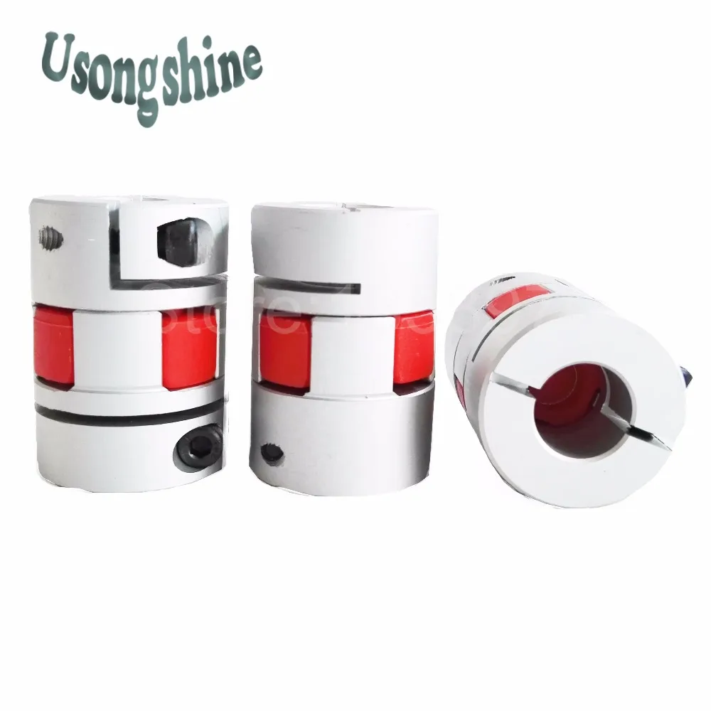 

4pcs Shafts D25L30 XB Coupler Aluminium Plum Flexible Shaft Coupling D25L30 Motor Connector Flexible Coupler Coupling Aluminium