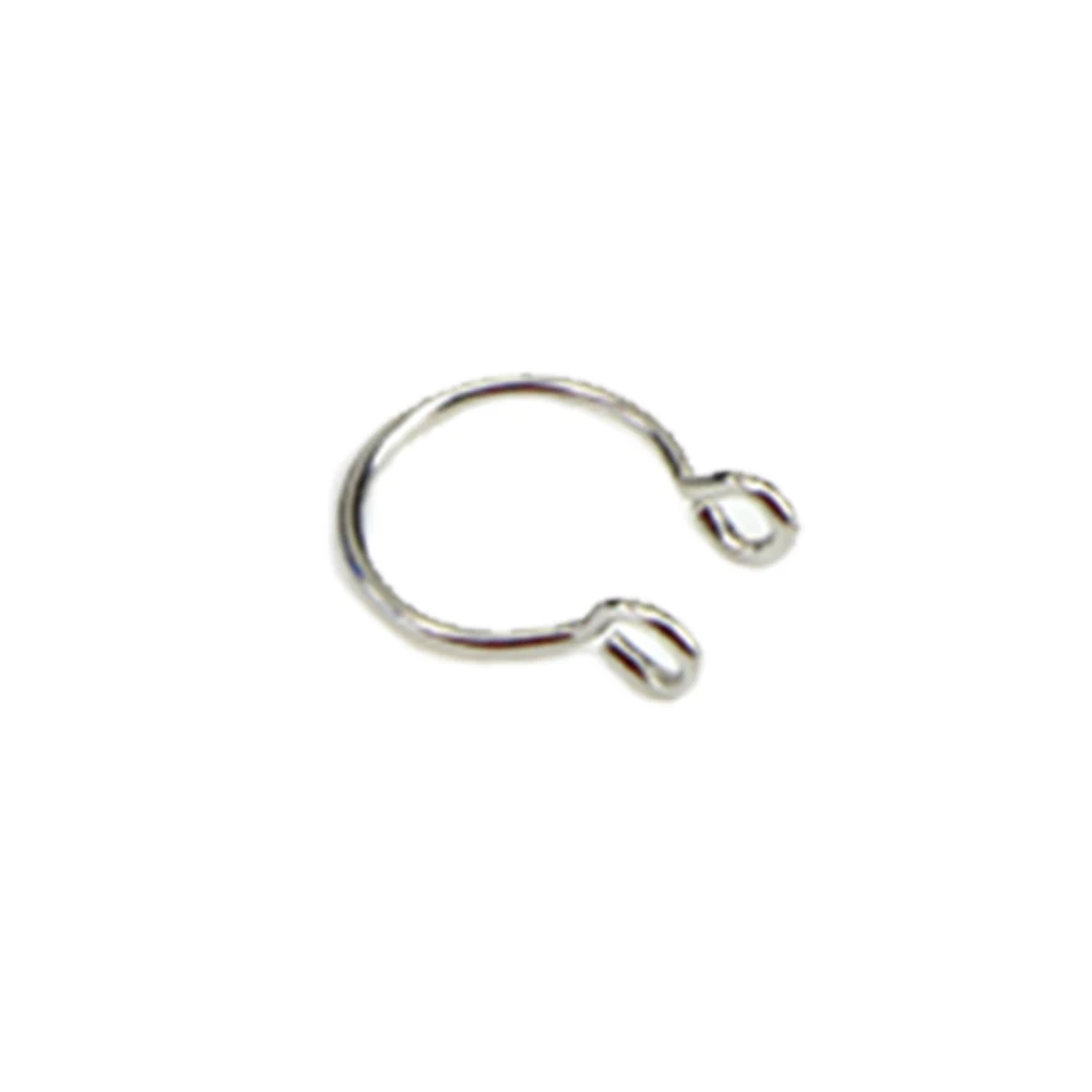 1 шт. u-образное кольцо для носа кольцо для перегородки из нержавеющей стали имитация пирсинга для носа ювелирные изделия для пирсинга