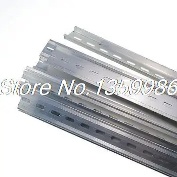 

5PCS 0.5 Meter Aluminum U-Groove Slotted DIN Rail For C45 Switch Meter