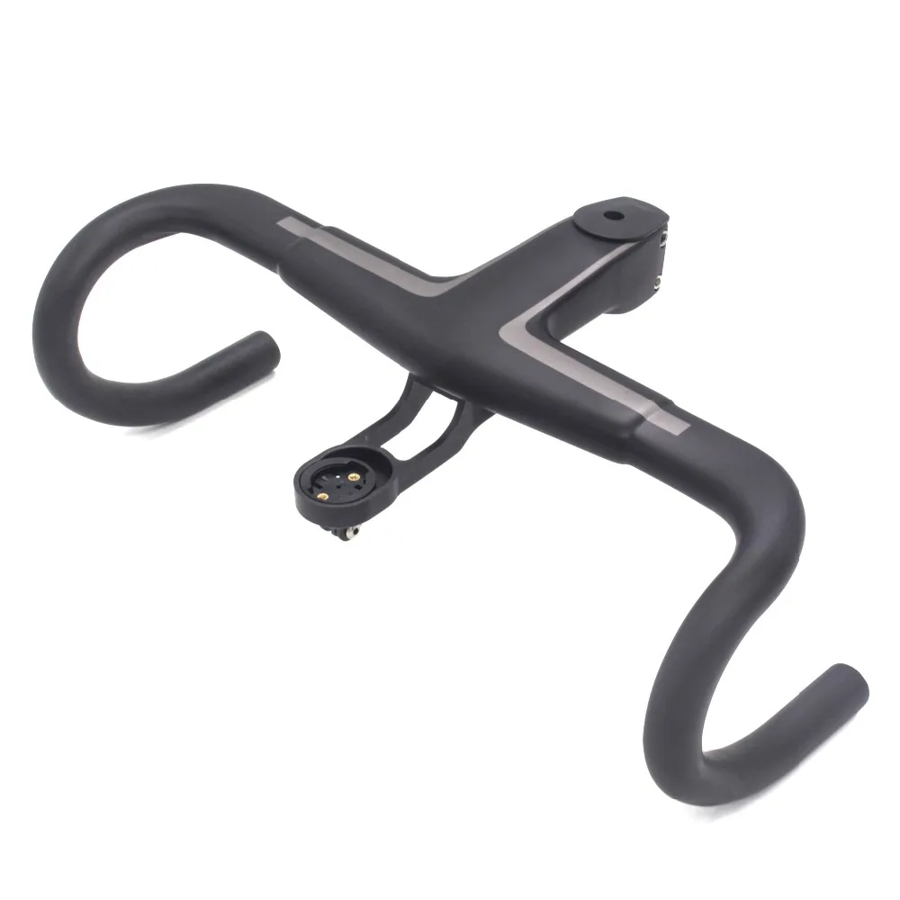 

T800 FULL Carbon bike Handlebar 28.6mm 31.8mm Integrated Bar Road Bicycle Handlebar matt black cycling carbon bars