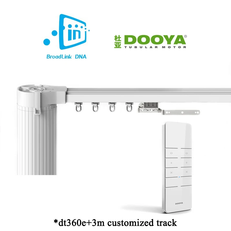 Ewelink Broadlink DNA Dooya Wi Fi мотор для штор + 3 М настраиваемый Алюминиевый Электрический