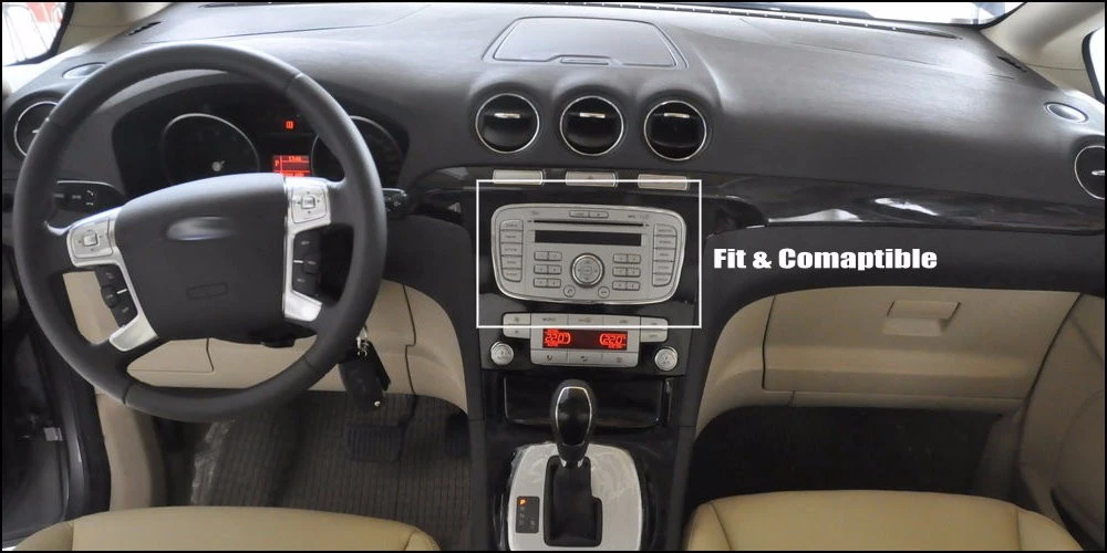 Best Liandlee For Ford C-Max / S-Max / Galaxy / Tourneo Radio CD DVD Player GPS Nav Map Navigation Wince & Android 2 in 1 S160 System 8