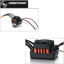 1 шт. Hobbywing QUICRUN 10BL60 сенсорный 60A 2-3S Lipo BEC регулятор скорости бесщеточный ESC для 1/10 1/12 RC автомобиля