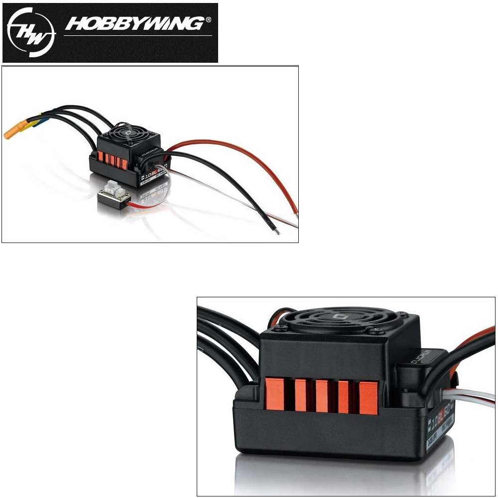 1pcs Original Hobbywing QUICRUN 10BL60 Sensored 60A 2-3S Lipo BEC Speed Controller Brushless ESC for 1/10 1/12 RC Car 1pcs Original Hobbywing QUICRUN 10BL60 Sensored 60A 2-3S Lipo BEC Speed Controller Brushless ESC for 1/10 1/12 RC Car