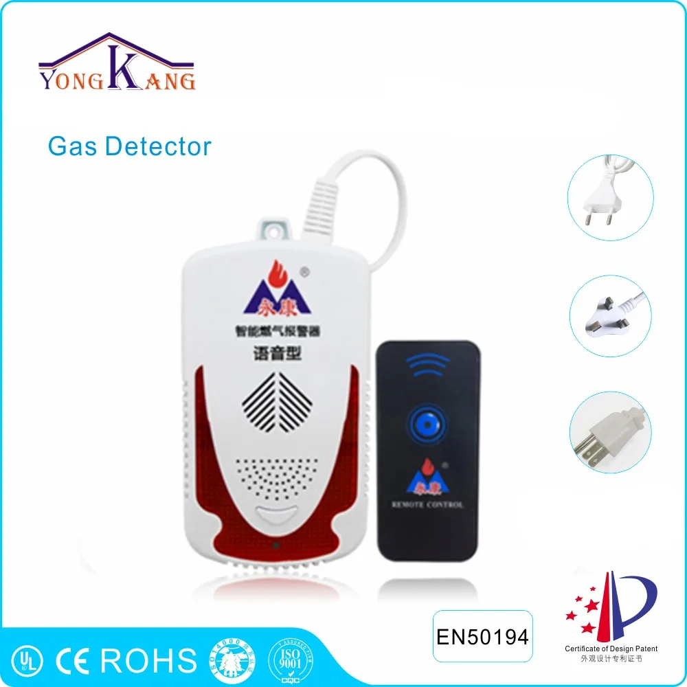 Yongkang Natural Gas Leak Detector with Remote Test Contoller for
