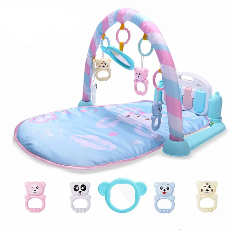 

Baby Play Mat Rug Toys Kid Crawling Music Play Game Developing Mat with Piano Keyboard Infant Carpet Education Rack Toy For Baby