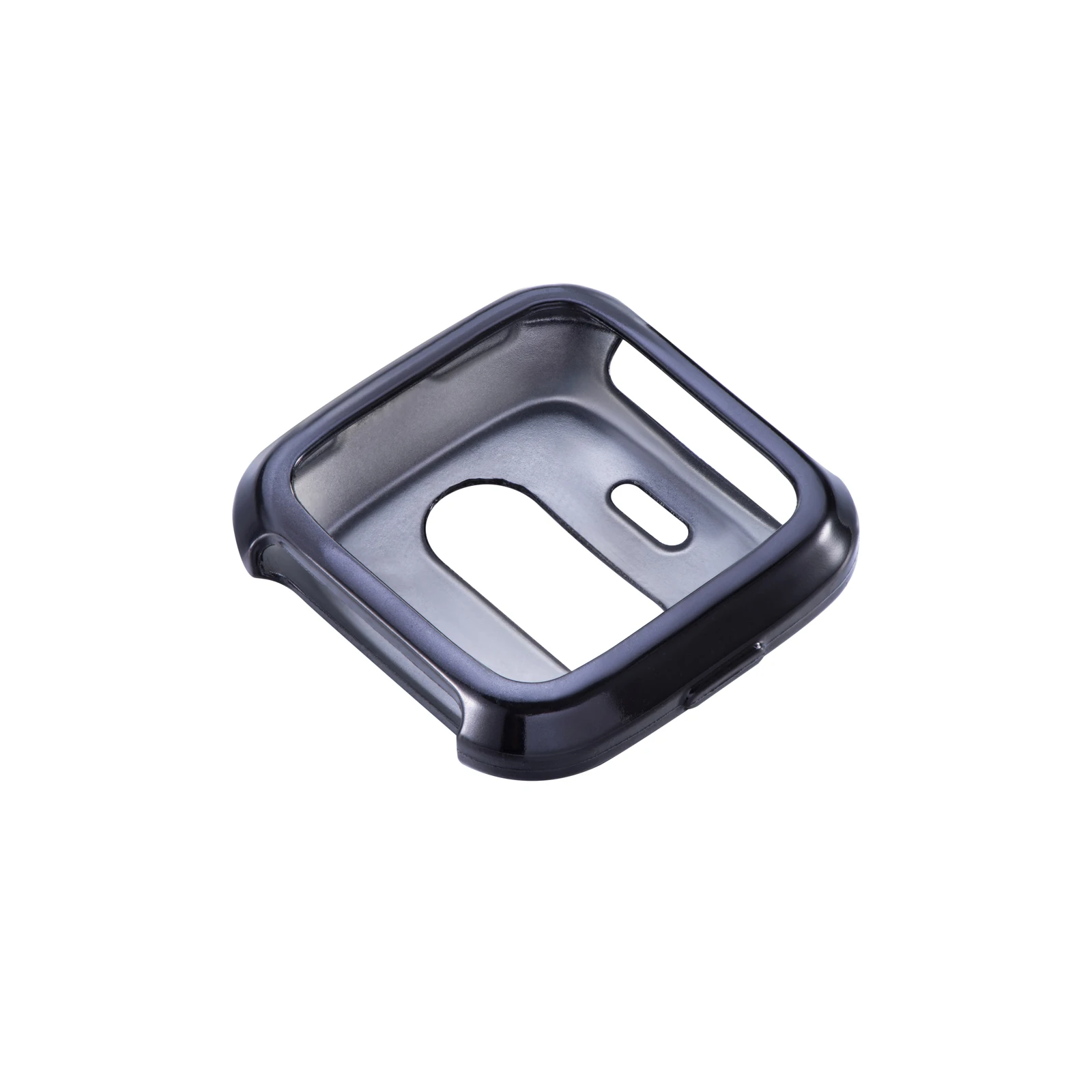 Electroplated TPU Protective Cover Case Watch Shell Frame Housing Guard Protector for Fitbit Versa Smart Watch Skin Accessories