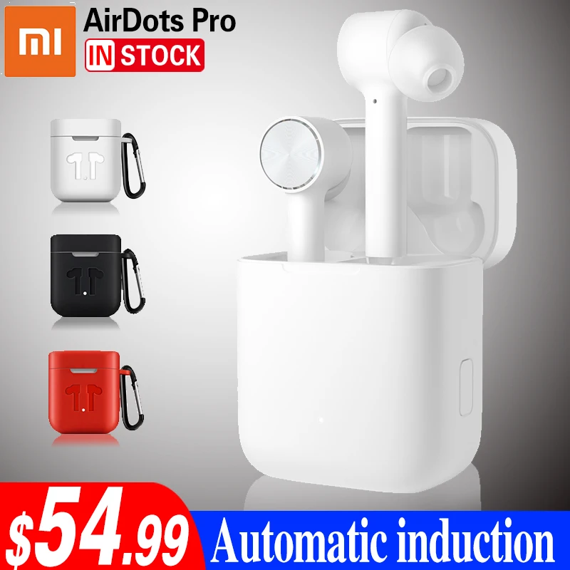 Xiaomi Airdots Pro Наушники Bluetooth гарнитура стерео ANC переключатель ENC автоматическая