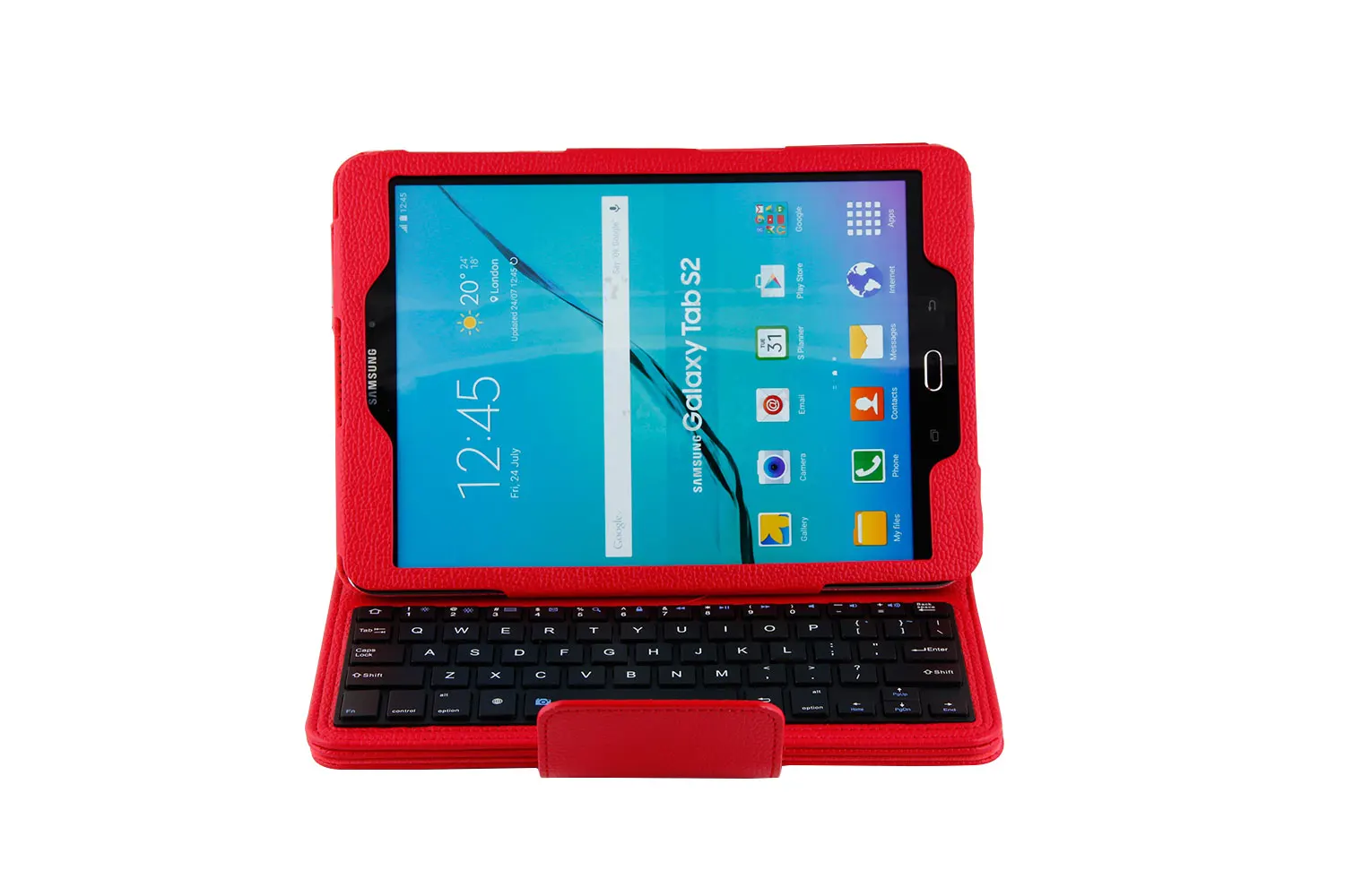 Для Samsung Galaxy Tab S2 9,7 Беспроводной Bluetooth клавиатура чехол для Galaxy Tab S2 9,7 T810 планшет кожаный чехол с откидной крышкой с функцией подставки+ стилус