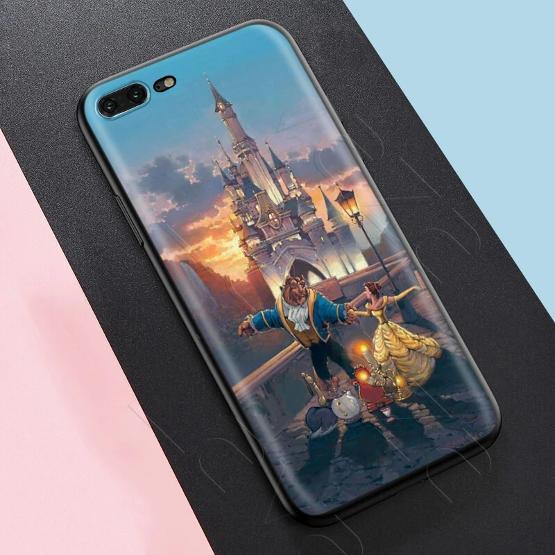 Lavaza Beauty Beast Rose Princess Case for iPhone 11 Pro XS Max XR X 8 7 6 6S Plus 5 5s se