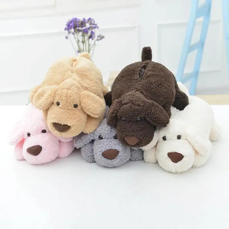 Tissue Box Cover Cute Home Car Desk Animals Dog shape Tissue Box Cover Napkin Paper Holder