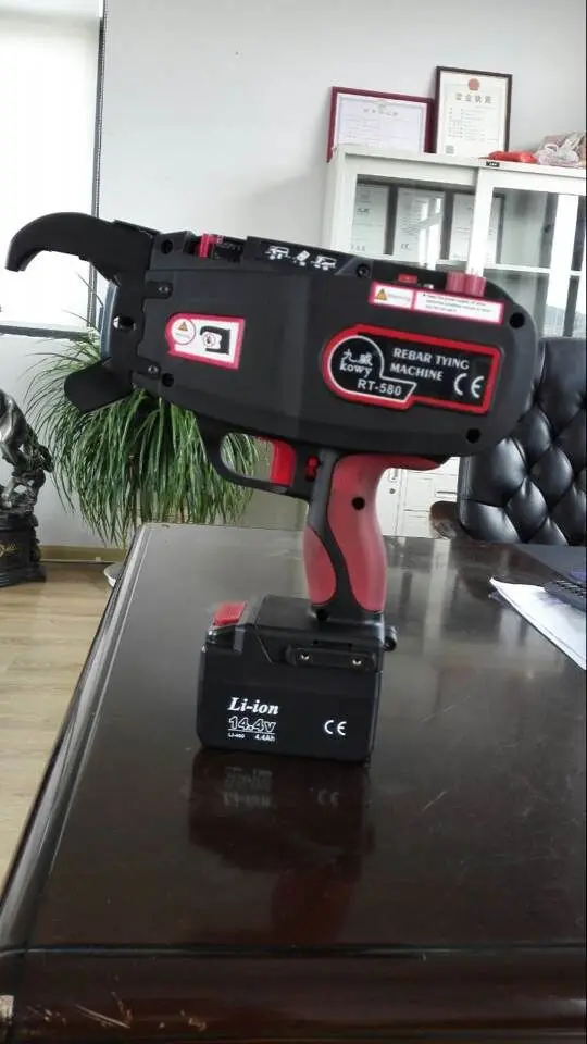 

iGeelee Rebar Tying Tools Rebar Tire RT-580 Automatic Rebar Tying Mini Machine CE Approved for 12-58mm