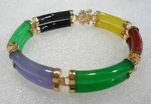 

Women Gift word Love row multicolor colorful gem bless happiness bracelet stone Girl Woman MEN Quar for women jewelry