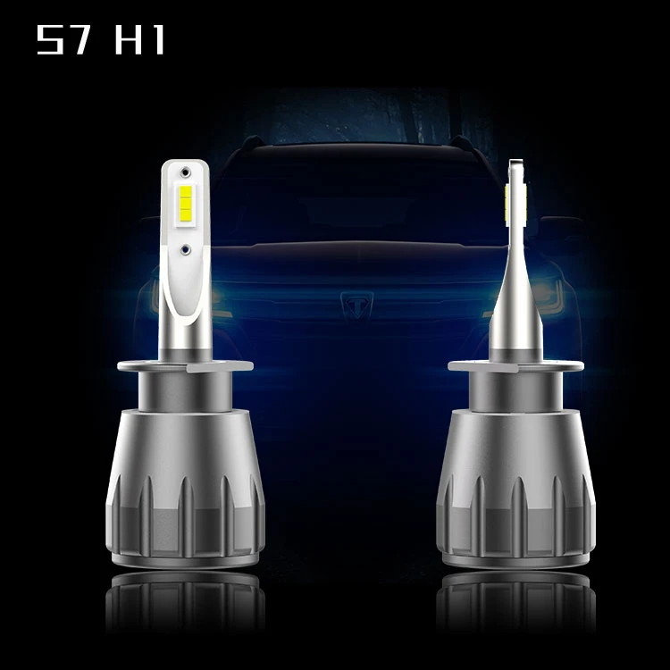 

S7 H1 LED headlight bulb H8 H9 H11 LED Car Headlight bulb All in one 80W 9600LM 6000K Auto Headlight 9005/6 9012 H4