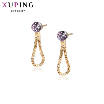 

Xuping Elegant Personality Wild Eardrops Earrings Jewelry Charming for Women Mother's Day Present Gift 96869