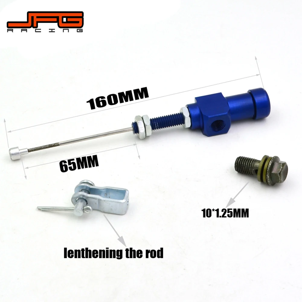 Мотоцикл m10x1.25 мм гидравлический клатч рабочий цилиндр преобразования тяга для KTM YAMAHA SUZUKI KAWASAKI HONDA