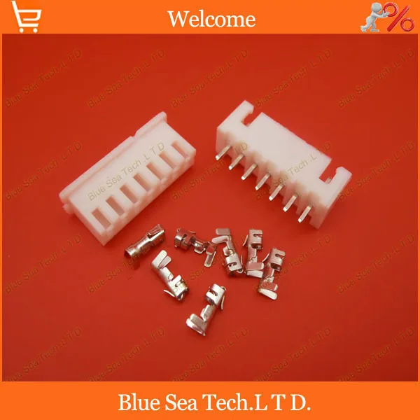 

Sample,20 sets 7 Pin XH 180 angle Pin Connector 2.54mm XH-7P Kits for PCB/Automotive/electronic circuit ect.Free Shipping