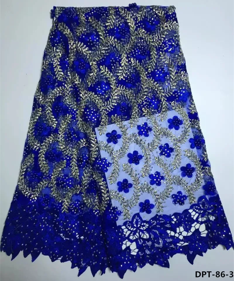 Тяжелый французский тюль кружева высокого качества 5 двор Африки Нигерии чистая