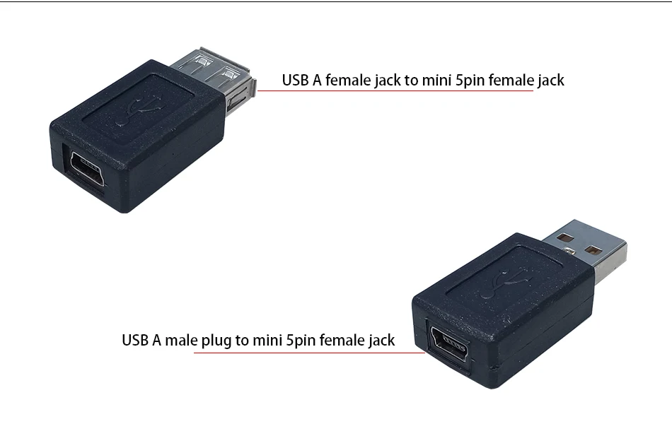 10 шт./1 комплект Micro USB разъем смешанный USB AM к AF Micro/Mini 5pin AF AM адаптер для samsung lenovo huawei zte htc Xiaomi