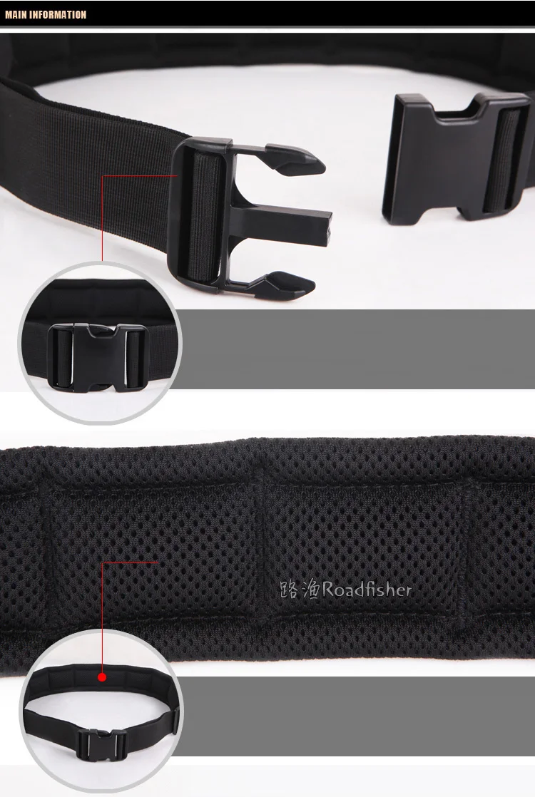 EMB-YAODAI Waist Belt for Camera Lens Case Bag-2