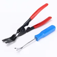 Car Door Card Panel Trim Upholstery Remover and Clip Removal Pliers Pry Tool Set