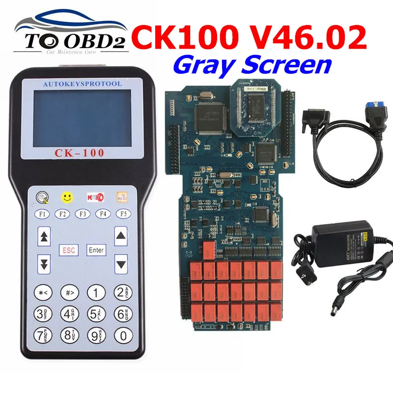 

CK100 Auto Key Programmer V46.02 OBD2 CK-100 Diagnostic Tool CK-100 v46.02 Support for Toyota G Chip & multi-language