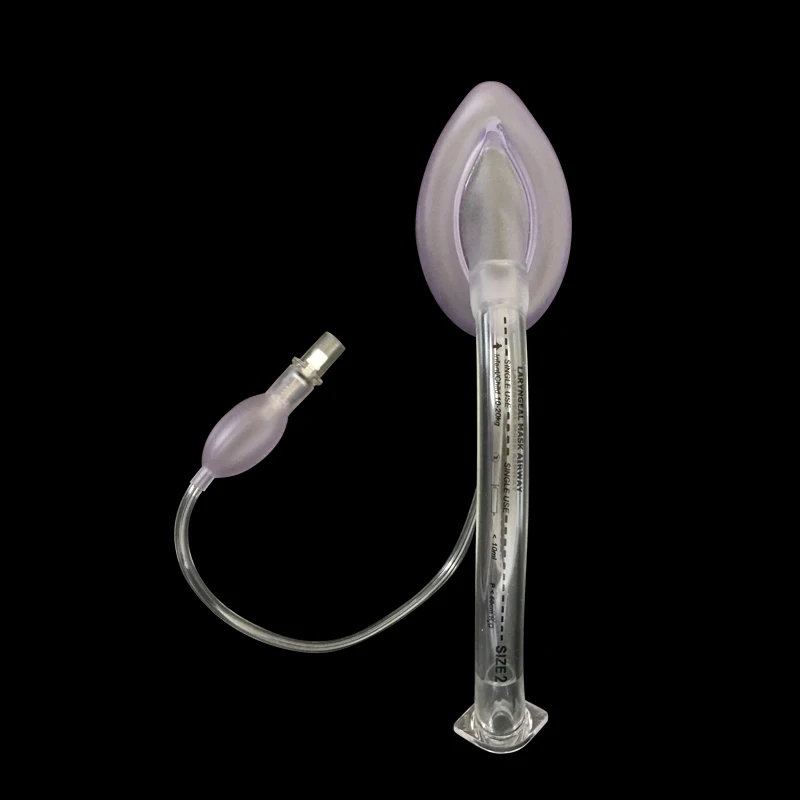 

10pcs/lot Anestesia Disposable Sterilization Medical PVC laryngeal Mask Macka ICU Anesthesia Medical LMA Teaching Size 1.0#-5.0#