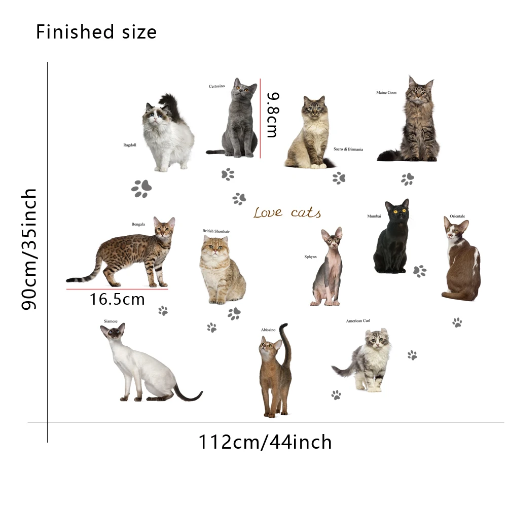 finish size