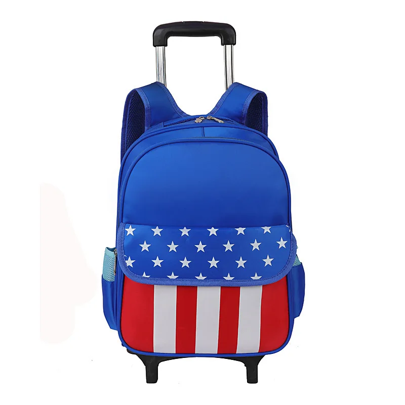 

Luminous Wheels Travel Kids Luggage Child School Bag Students Rolling Suitcase Children Backpack Boy Cartoon Stationery Bag