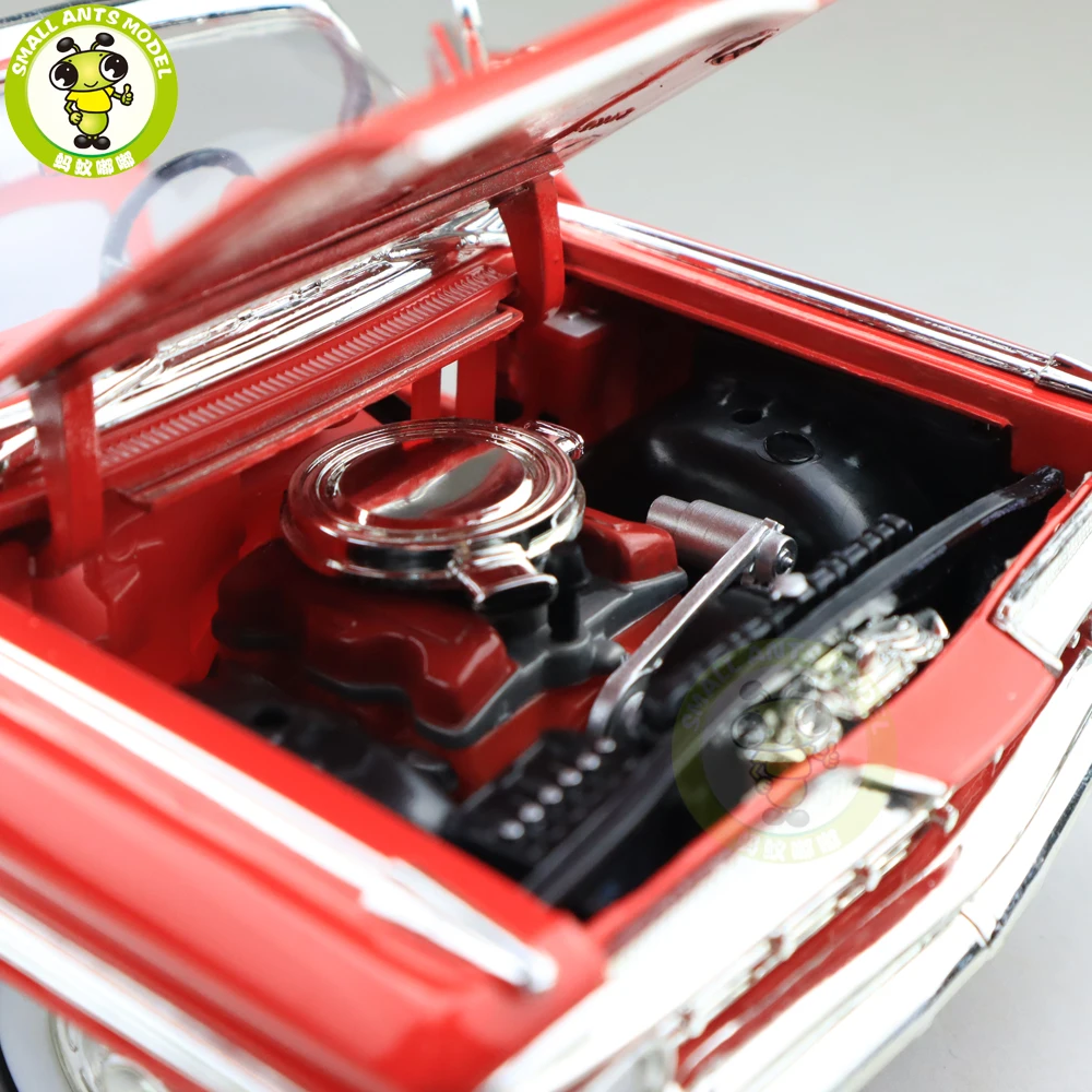 1/18 1959 «Chevrolet Impala» дорожная Подпись литой модельный автомобиль игрушки подарок для мальчиков девочек