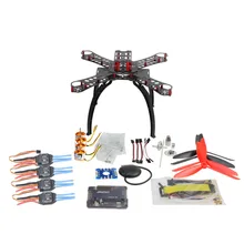 DIY RC Drone Multicopter FPV APM2.8 GPS Drone X4M310L Fiberglass Frame Kit 1400KV Motor 30A ESC Propeller F14891-A