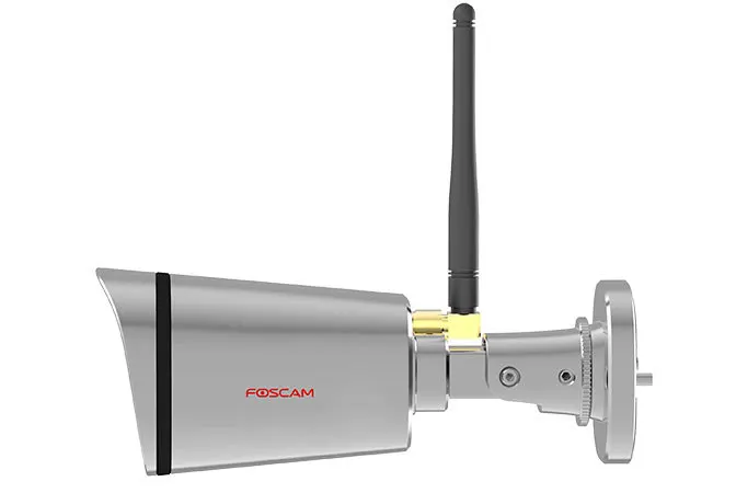 Foscam FI9800P 720 P Беспроводной HD IP пуля CCTV Камера с 65 футов Ночное видение-серебро