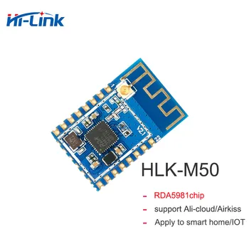 

Free shipping 2pcs/lot low cost HLK-M50 RDA5981 replace esp8266 wireless module cheaper serial wifi module