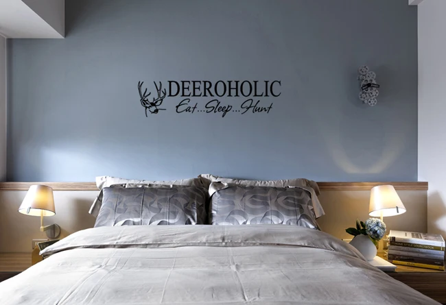 eat sleep hunt sticker wall decals vinyl stickers home decor bedroom living room wall art sticker - Hunting Bedroom Decor eat sleep hunt sticker wall decals vinyl stickers home decor bedroom living room wall art sticker - Hunting Bedroom Decor