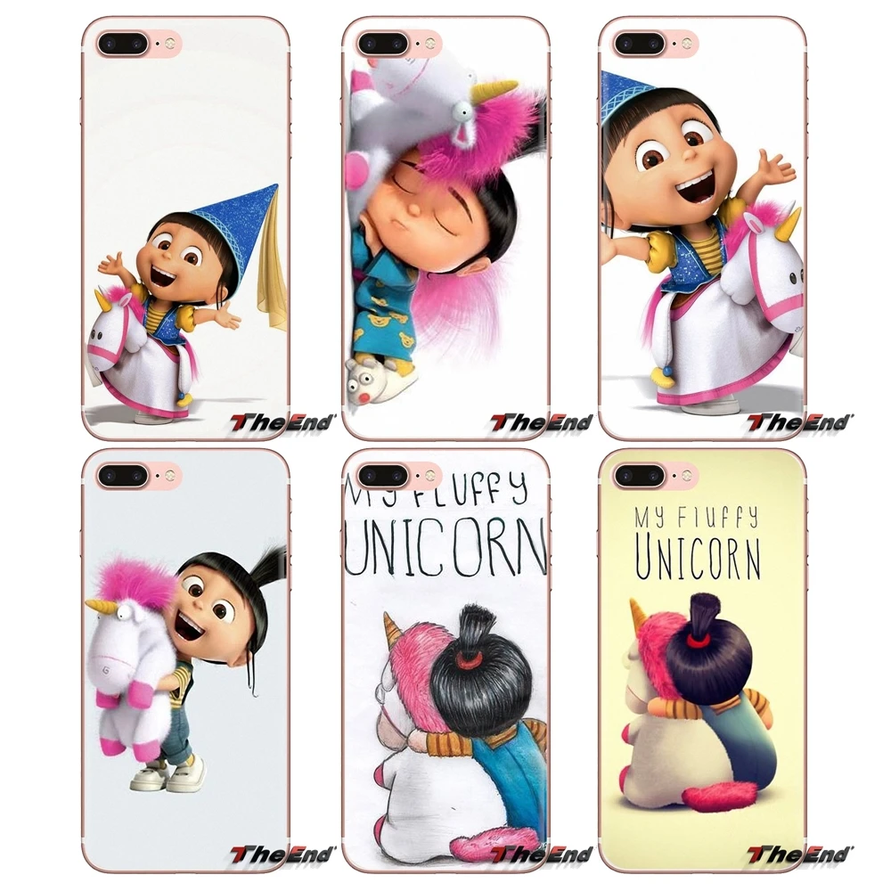 

Silicone Phone Cover Bag For iPod Touch Apple iPhone 4 4S 5 5S SE 5C 6 6S 7 8 X XR XS Plus MAX Minion My Unicorn Agnes Art Print