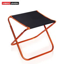 Волшебный союз Сверхлегкий Открытый Кемпинг Рыбалка пони складной стул Портативный Водонепроницаемый Оксфорд скамейке Пикник сад барбекю стул